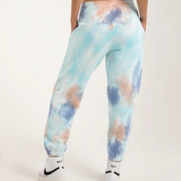 NWT NICCE Unisex Colare Tie-Dye Joggers Sweatpants, 100% Cotton, size M and L - Picture 1 of 11